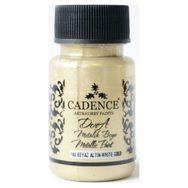 Cadence 148 Beyaz Altın 50 ml Dora Metalik Boya