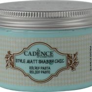 Cadence 150 ml SR11 Açık Nane Yeşili Shabby Chic Rölyef Pasta