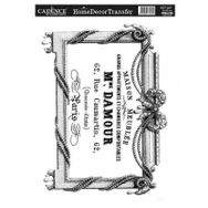 Cadence 25x35 cm HDT-037 Home Decor Transfer