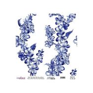 Cadence 30x32 cm K016 Boya Dünya'nın Mavi Tonları Pirinç Kağıt