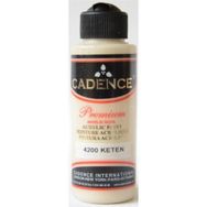 Cadence 4200 Premium 120 ml Keten Rengi Akrilik Boya