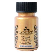 Cadence 50 ml 121 Brilliant Altın Dora Metalik Boya