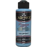 Cadence 6266 Gri Mavi Yarı Mat 120 ml Akrilik Boya