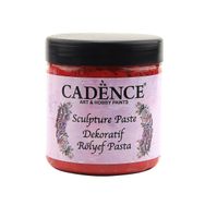 Cadence 6824 Kırmızı 250 ml Sculpture Rölyef Pasta