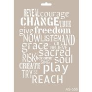 Cadence AS558 A4 Stencil