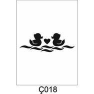 Cadence Ç-018 15x30 cm Stencil Şablon