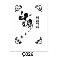 Cadence Ç-026 21x30 cm Stencil Şablon