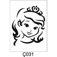Cadence Ç-031 25x25 cm Stencil Şablon