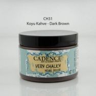 Cadence CH-07 150 ml Koyu Kahve Very Chalky Home Decor Mobilya Boyası