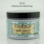 Cadence CH-19 150 ml Arduvaz Gri Very Chalky Home Decor Mobilya Boyası