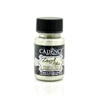 Cadence Dora 3137 Platin 50 ml Metalik Cam Boyası