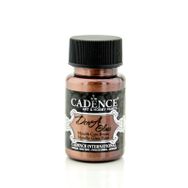 Cadence Dora 3168 Kestane 50 ml Metalik Cam Boyası