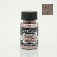 Cadence Dora Glass 50ml Antik Pembe Koyu Pembe Metalik Boya