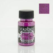 Cadence Dora Glass 50ml Fuşya Metalik Boya