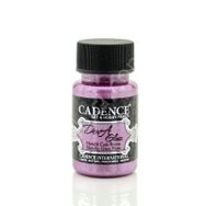 Cadence Dora Glass 50ml Pembe Metalik Boya