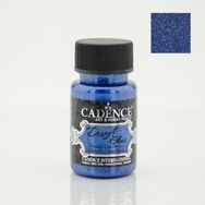 Cadence Dora Glass 50ml Saks Mavi Metalik Boya