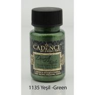 Cadence Dora Textile 1135 Yeşil 50 ml Metalik Kumaş Boyası
