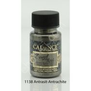 Cadence Dora Textile 1138 Antrasit 50 ml Metalik Kumaş Boyası