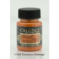Cadence Dora Textile 1156 50 ml Turuncu Metalik Kumaş Boyası