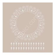 Cadence DS06 Dantel Serisi 25x35 Stencil