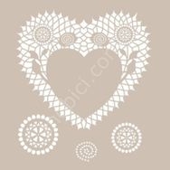 Cadence DS08 Dantel Serisi 25x35 Stencil