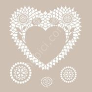 Cadence DS08 Dantel Serisi 25x35 Stencil
