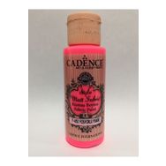 Cadence F-652 Fosforlu Pembe Style Mat Kumaş Boyası