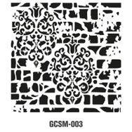 Cadence GCSM-003 25x25 Midi Grunge Stencil