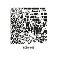 Cadence GCSM-005 25x25 Midi Grunge Stencil