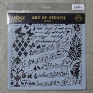 Cadence GCSM-013 25x25 Midi Grunge Stencil