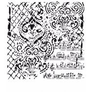 Cadence GCSM-014 Midi Grunge 25x25 cm Stencil