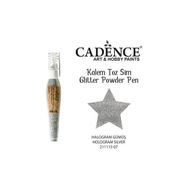 Cadence Gümüş Toz Sim Boya Kalem
