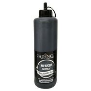 Cadence H060 Siyah 500 ml Yarı Mat Akrilik Boya