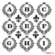 Cadence HDM014 25x25 Home Dekor Stencil
