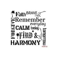 Cadence HDM053 25x25 Home Dekor Stencil