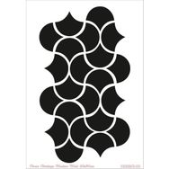 Cadence HHMMR-03 25x36 cm Home Heritage Modern Midi Stencil