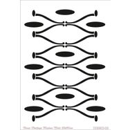 Cadence HHMMR-09 25x36 cm Home Heritage Modern Midi Stencil