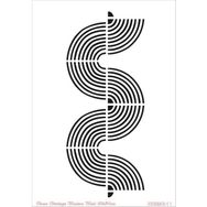 Cadence HHMMR-11 25x36 cm Home Heritage Modern Midi Stencil