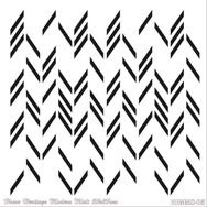 Cadence HHMMS-05 25x25 cm Home Heritage Modern Midi Stencil