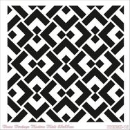 Cadence HHMMS-15 25x25 cm Home Heritage Modern Midi Stencil
