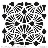 Cadence HHMMS-21 25x25 cm Home Heritage Modern Midi Stencil