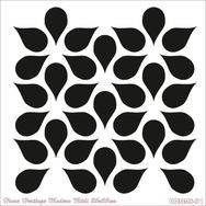 Cadence HHMMS-31 25x25 cm Home Heritage Modern Midi Stencil