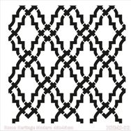 Cadence HHMS-02 45X45 cm Home Heritage Modern Stencil