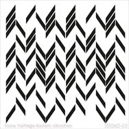 Cadence HHMS-05 45X45 cm Home Heritage Modern Stencil