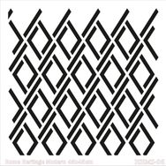 Cadence HHMS-06 45X45 cm Home Heritage Modern Stencil