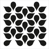 Cadence HHMS-31 45X45 cm Home Heritage Modern Stencil