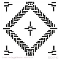 Cadence HHMS-42 45X45 cm Home Heritage Modern Stencil
