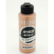 Cadence HM-806 Bronz 120 ml Hybrid Multisurface Metalik Akrilik Boya