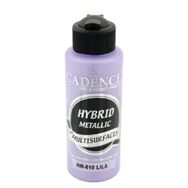 Cadence HM-810 Lila 120 ml Hybrid Multisurface Metalik Akrilik Boya