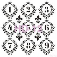 Cadence Home Decor HD-12 Stencil 45x45 cm Boyama Şablonu